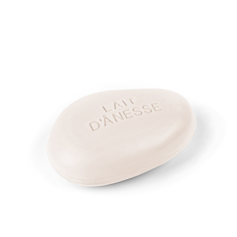 Savon galet au lait d\'ânesse biologique Nature 150 g