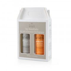 Coffret cadeau Gourmand au lait d'ânesse frais et biologique