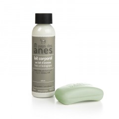 Coffret cadeau Plaisir au lait d'ânesse frais et biologique