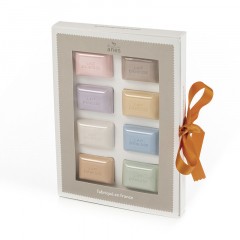 Coffret cadeau Savons Invités au lait d'ânesse biologique 25 g