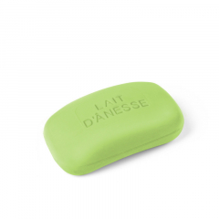 Savon concave au lait d'ânesse biologique Pomme 125 g