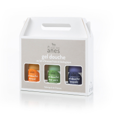Coffret gels douche limonade Abricot - Aloe Vera - Lavande