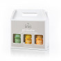 Coffret gels douche limonade Aloe vera - Miel - Fleur d'oranger