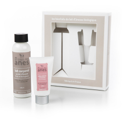 Coffret Bien-Être Lait corps nature - Crème de jour tube