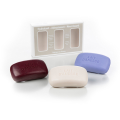 Coffret savons concave Raisin exfoliant - Nature - Lavande