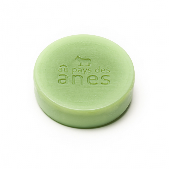 Savon sans huile de palme au lait d'ânesse biologique Chèvrefeuille 100g Au Pays des Ânes