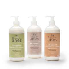 Pack découverte lait corporel 500ml Nature, Aloe Vera, Monoï