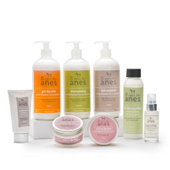 Pack luxe de cosmétiques naturels au lait d'ânesse frais et biologique