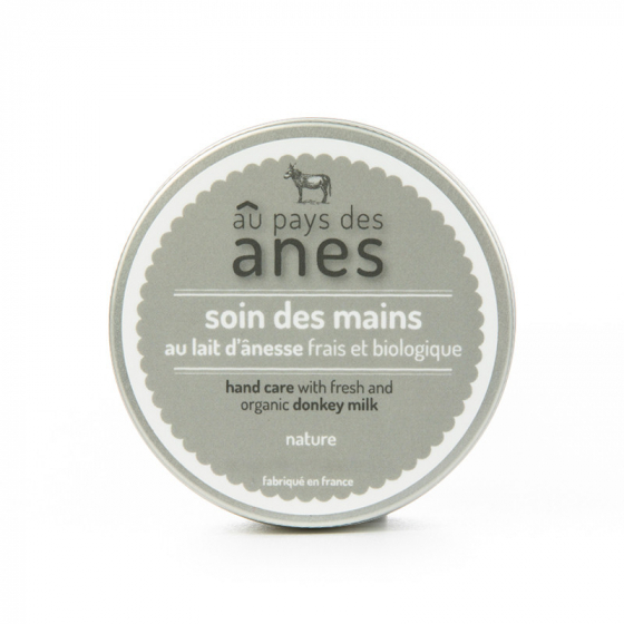Crème mains au lait d'ânesse frais et biologique 100 ml