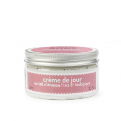 Crème de jour au lait d'ânesse frais et biologique 100 ml