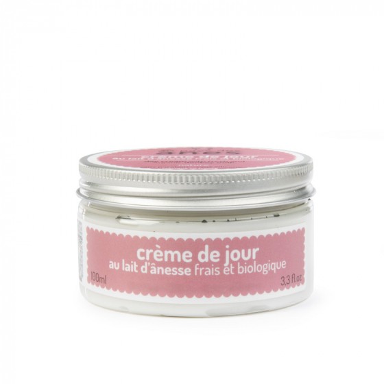 Crème de jour au lait d'ânesse frais et biologique 100 ml