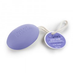 Savon corde au lait d'ânesse biologique Lavande 200 g