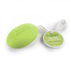 Savon corde au lait d'ânesse biologique Verveine 200 g
