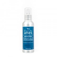 Déodorant spray pierre d'alun au lait d'ânesse biologique 100 ml