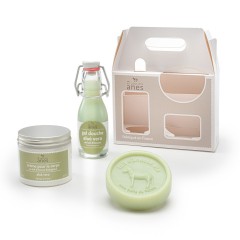 Coffret découverte gel douche - savon rond - crème corps Aloe Vera