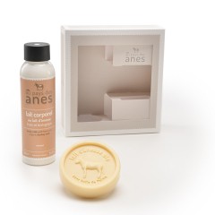 Coffret plaisir lait corps Monoï - savon rond Monoï
