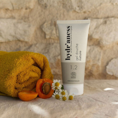 Gel douche bio au lait d'ânesse frais nature 200ml Hydr'aness