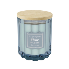 Bougie parfumée à la cire de soja 100g Fleur de coton
