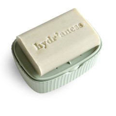 Porte-savon De Voyage étanche Avec Grille De Drainage - Double Couche - Silicone Blanc - Pour Camping, Salle De Bain, Gym