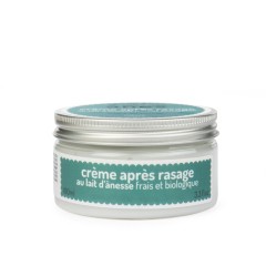 Crème après rasage au lait d'ânesse frais et bio 100 ml - Carton de 15