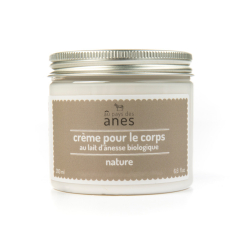 Crème corps au lait d'ânesse bio Nature 200 ml - Carton de 6