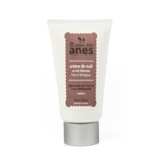 Crème de nuit au lait d'ânesse frais et bio 75 ml - Carton de 15