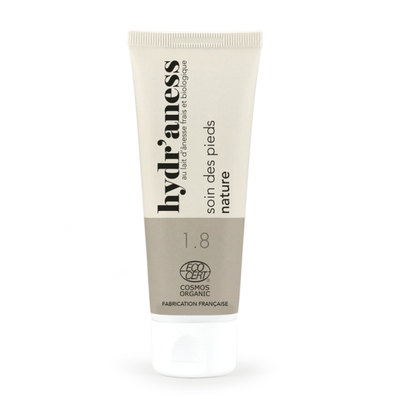 Crème pieds certifiée bio au lait d'ânesse frais 75 ml Hydr'aness - Carton de 12 Crème pieds certifiée bio au lait d'ânesse frais 75 ml Hydr'aness - Carton de 12