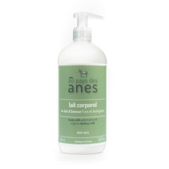Lait corporel au lait d'ânesse frais et bio Aloe Vera 500 ml - Carton de 9