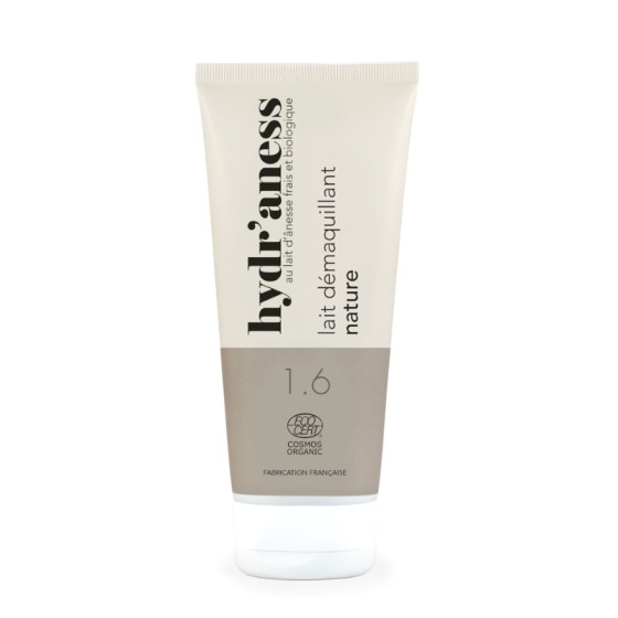 Lait démaquillant certifié bio au lait d'ânesse frais 200 ml Hydr'aness - Carton de 12 Lait démaquillant certifié bio au lait d'ânesse frais 200 ml Hydr'aness - Carton de 12