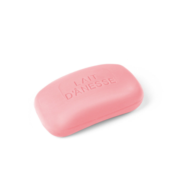 Savon concave au lait d'ânesse bio Rose 125 g - Carton de 15 Savon concave au lait d'ânesse bio Rose 125 g - Carton de 15