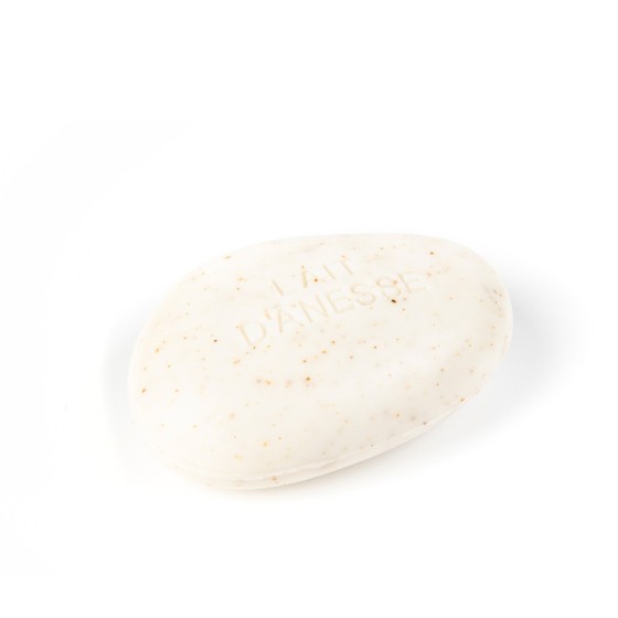 Savon galet au lait d'ânesse bio Exfoliant Abricot 150 g - Carton de 16 Savon galet au lait d'ânesse bio Exfoliant Abricot 150 g - Carton de 16