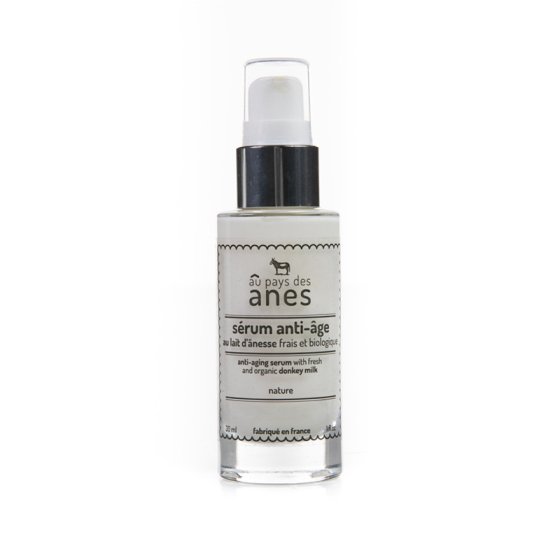 Sérum au lait d'ânesse frais et bio 30 ml - Carton de 6