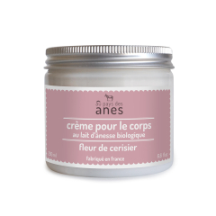 Testeur crème corps au lait d'ânesse bio fleur de cerisier 200 ml