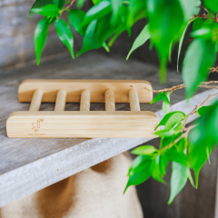 Porte savon en bambou