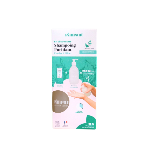Shampoing en poudre purifiant - Kit de découverte