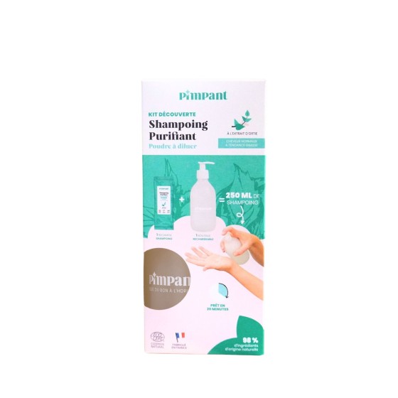 Shampoing en poudre purifiant - Kit de découverte