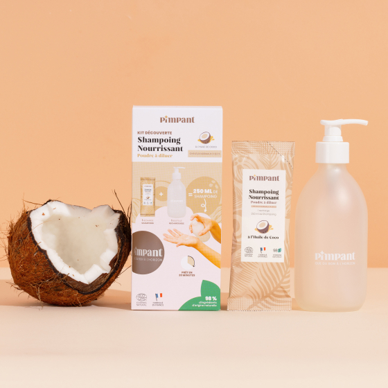 Kit de découverte du shampoing en poudre nourrissant