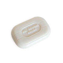 Gel douche solide postbiotiques et lait d'ânesse 80g - Nectar d'abricot